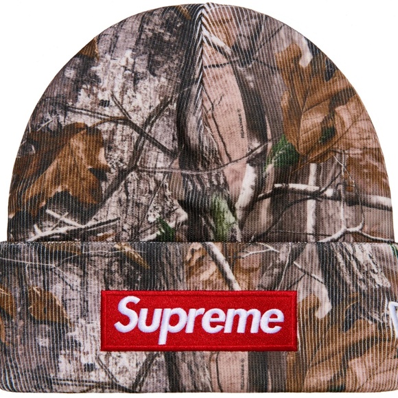 Supreme New Era Box Logo Beanie Realtree AP Camo FW25 100% Dead Stock - Picture 1 of 2